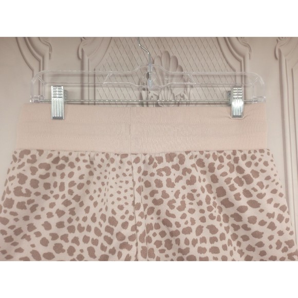 NWT Love Streak Classic Jogger Sweatpants Women's SZ S Pink Animal Print Pockets - Picture 16 of 16